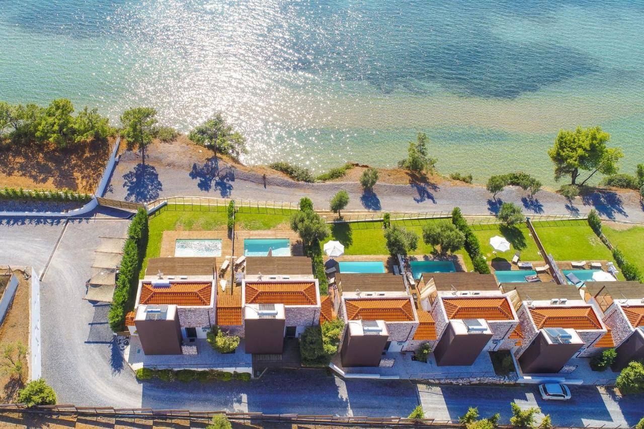 Kalma Villa Ena ネア・ムダニア エクステリア 写真