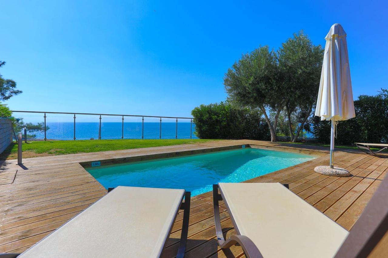 Kalma Villa Ena ネア・ムダニア エクステリア 写真